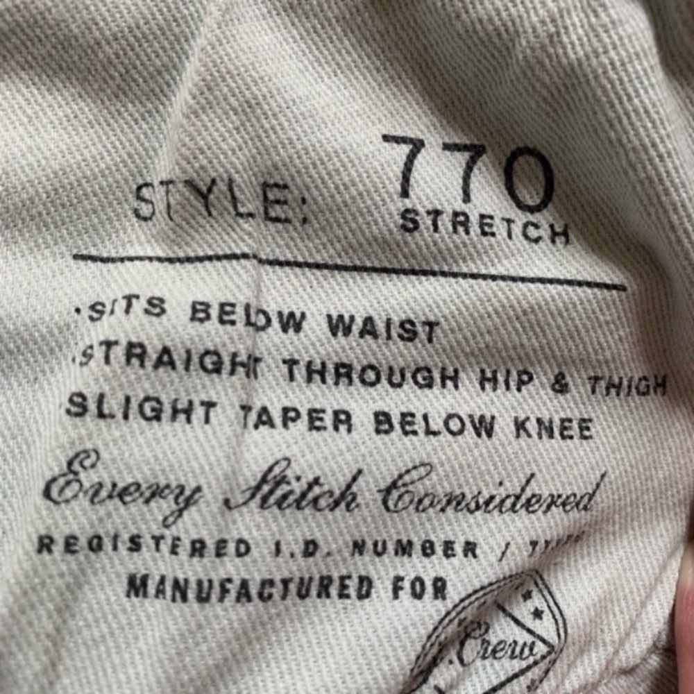 J.Crew Jeans Style 770 Size 30x32 - Picture 11 of 11